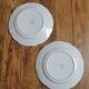 Mismatched vintage dinner plates "Spring"