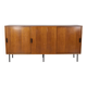 Vintage 1960s highboard in Italian-designed teak wood