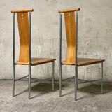 Pair of IKEA chairs model “TURKU” 1990