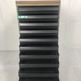 Metal filing cabinet with drawers