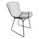 Harry Bertoia Chair 420 "wire" Knoll International in black
