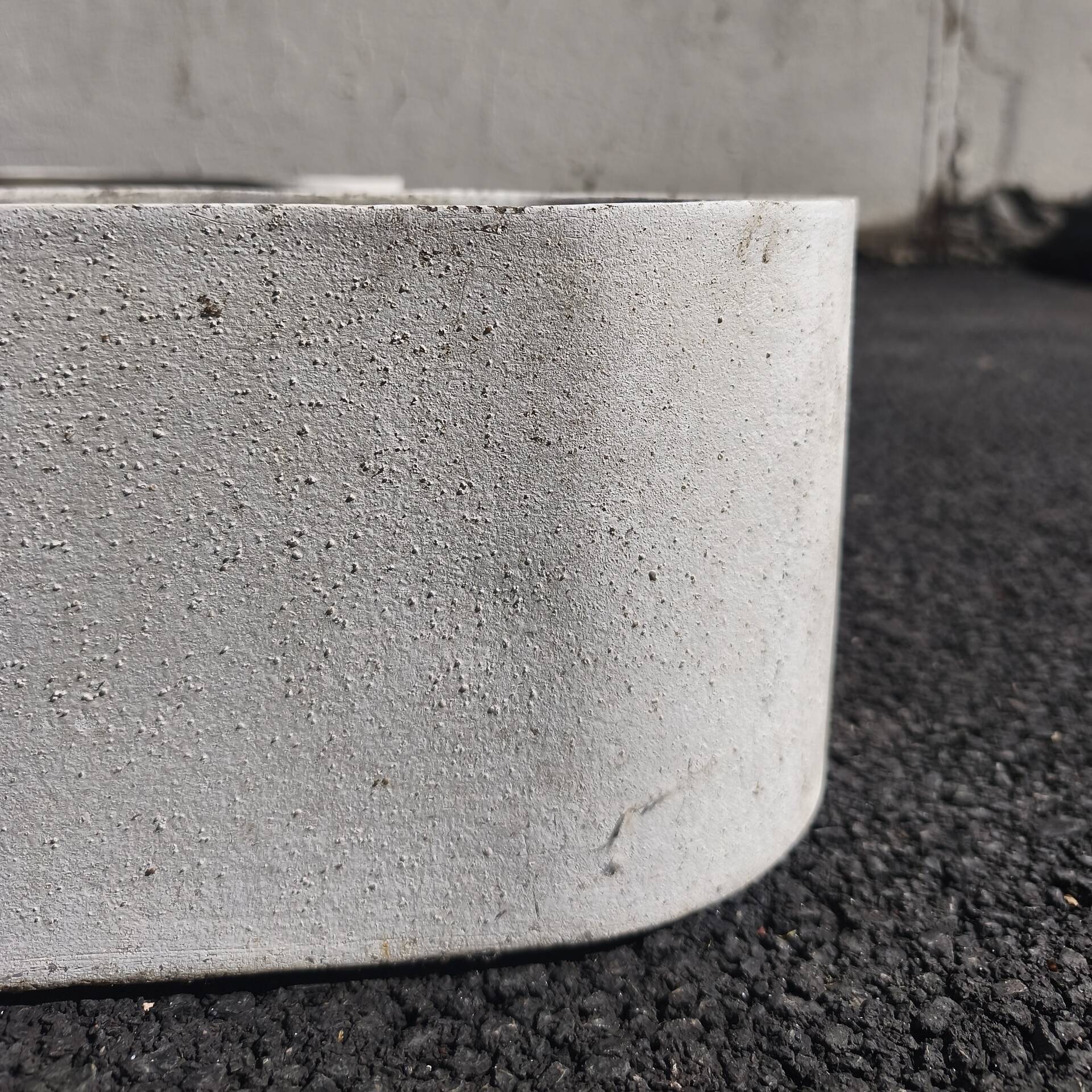 4 fibrecement planters by Eternit, design by Willy Guhl.