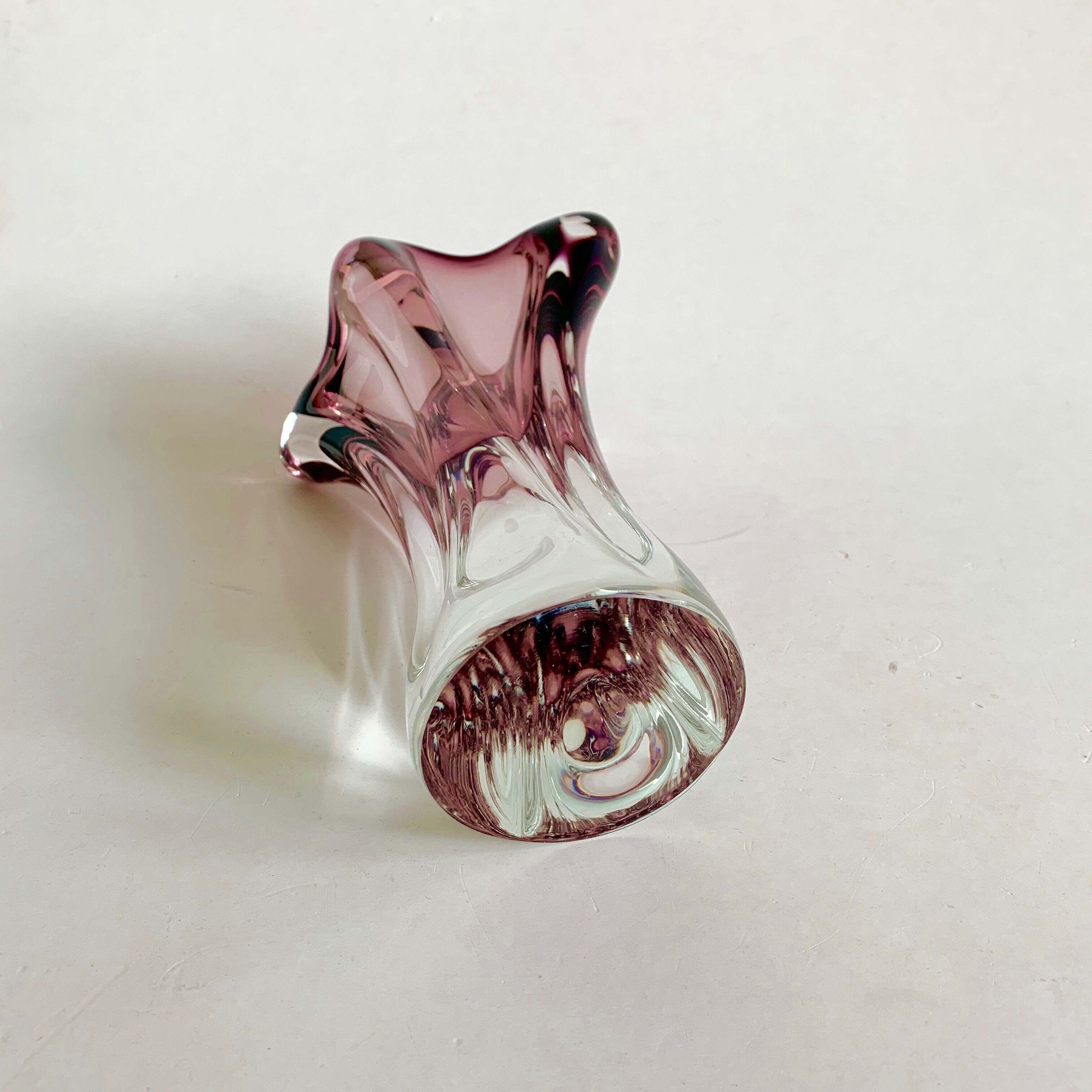 Vase by J. Hospodka for Chribska Sklarna, Czechoslovakia, 1960s