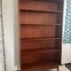 Vintage Scandinavian teak bookcase