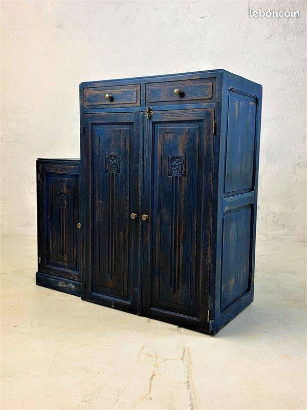 Blue vintage furniture