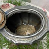 Victorian pewter teapot English nineteenth