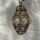 Lantern cage in blown glass style Murano dimension: H-28cm- D-18cm-