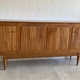 Vintage Scandinavian sideboard, compass feet