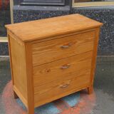 Solid wood chest of drawers 1970