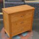 Commode en bois massif 1970
