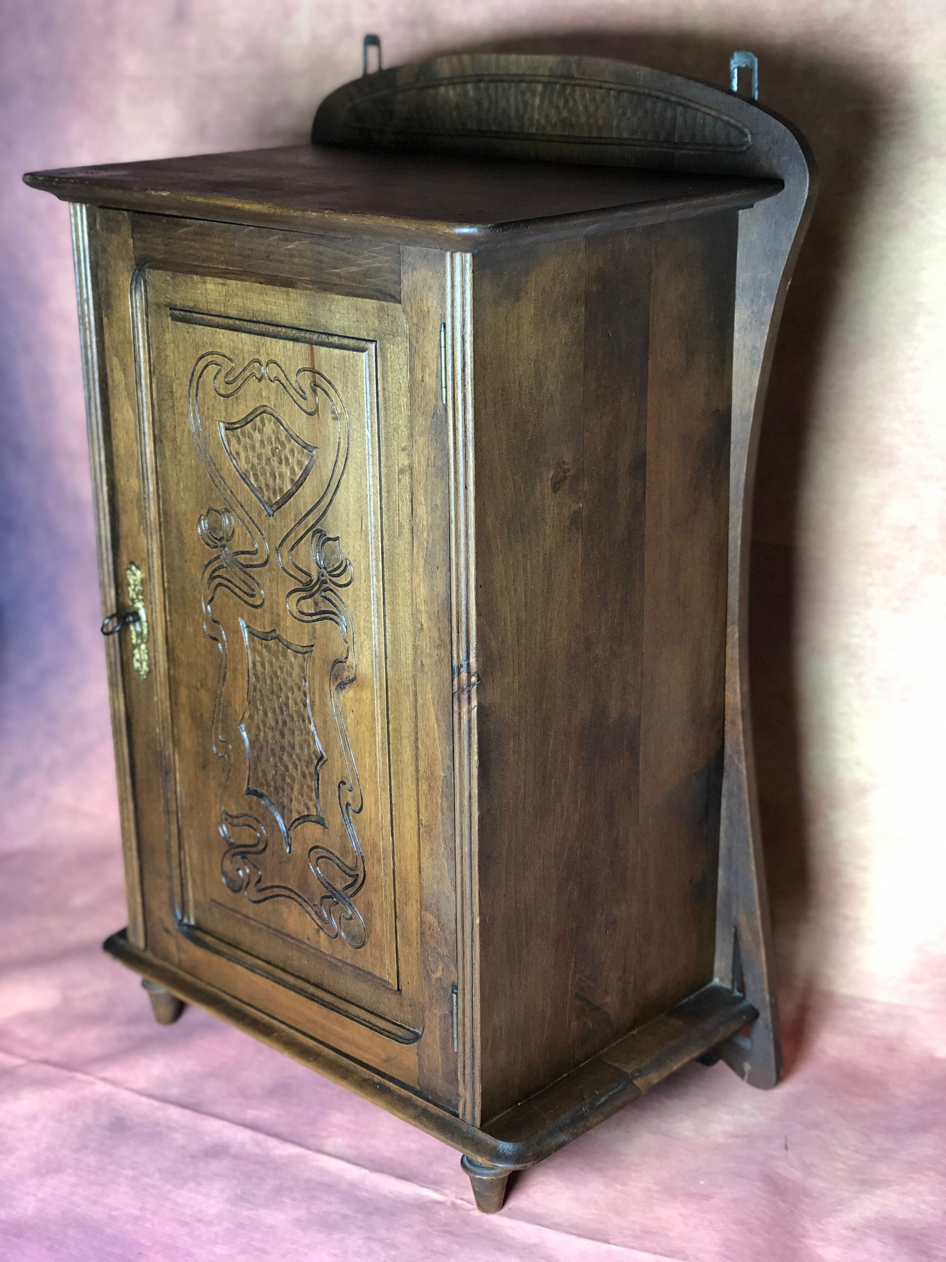 Art nouveau wardrobe