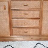 Bamboo and canning sideboard