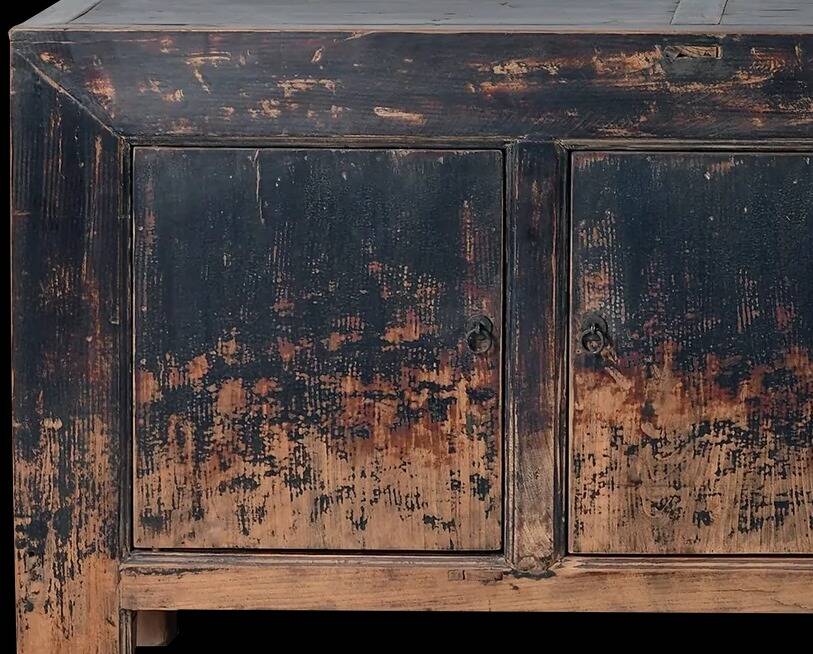 Qingdao - Antique Chinese buffet in solid elm no. 13