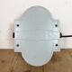 Industrial Cast Aluminium Wall Light with Frosted Glass, 1970s