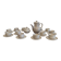 Vintage coffee service in stoneware Les Potiers de l’Abbaye – 12 people