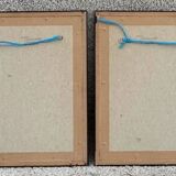 Pair of English engravings