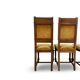 four Victorian dining chairs