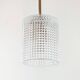 Mid-Century Scandinavian Brass & Crystal Glass Ceiling Light, Sweden, 1960s