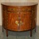 Pair of Adams Sheraton demi-lune sideboards