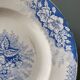 Set of 2 flat plates St Amand and Hamage, Model Planter