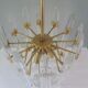 Brass chandelier from Sciolari