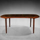 Table à repas en palissandre de Harry Østergaard pour Randers Møbelfabrik
