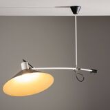 Lampe de plafond à contrepoids JJM Hoogervorst Anvia Pays-Bas 1957