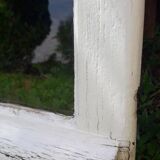 Lot of 4 oak windows H141xL112/117cm old small panes