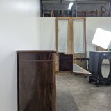 English mahogany secretary chest of drawers