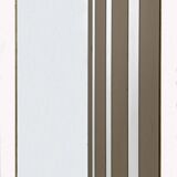 Attributed to Romeo Rega Mid-Century Modern Italian Bicolor Wall Mirror, 70