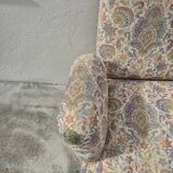 Louis Philippe style floral decor sofa bench from the nap period