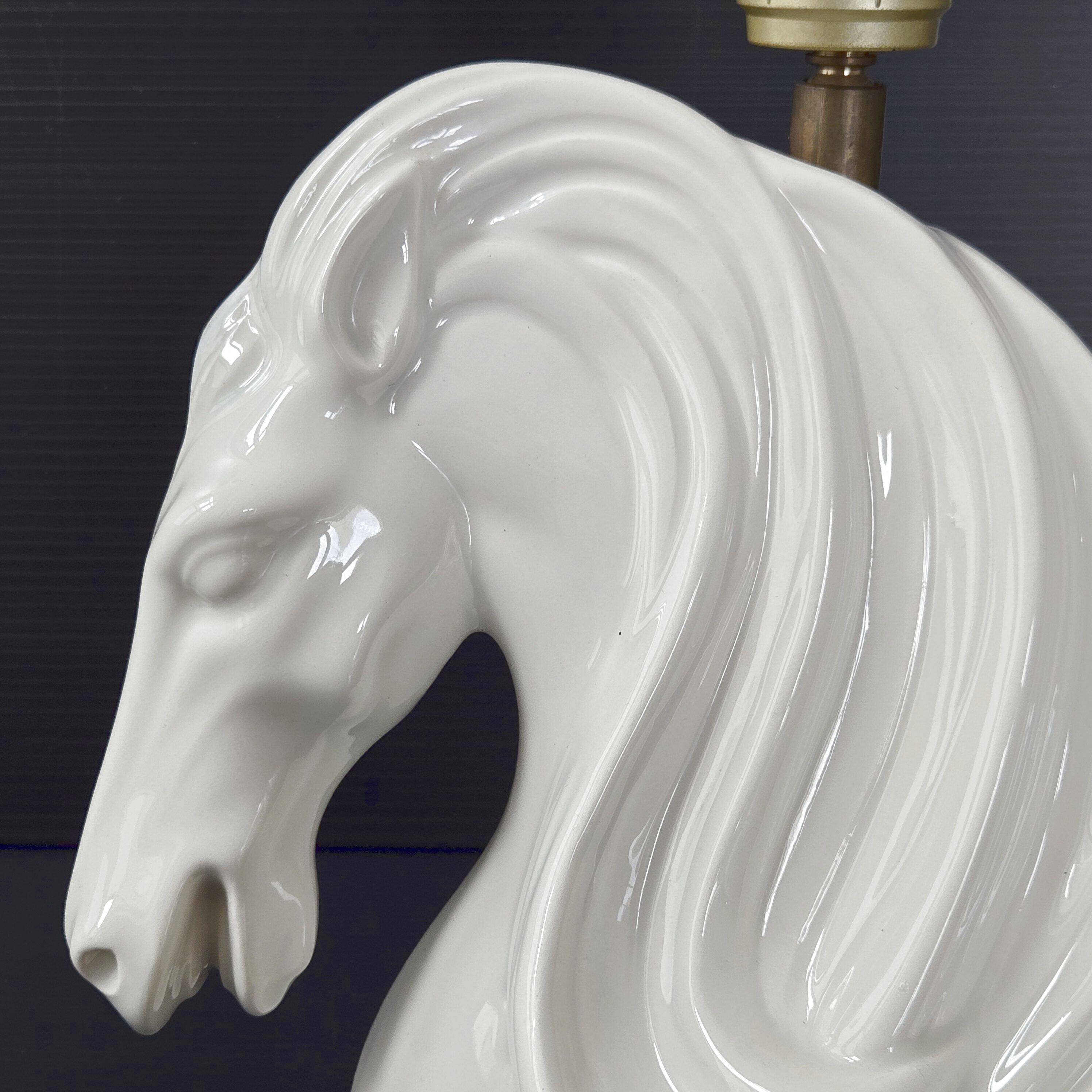 Vintage horse lamp 1970