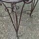 Fauteuils de jardin vintage en fer forgé