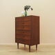 Rosewood chest of drawers, Danish design, 1970s, made in Denmark