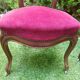 4 chaises médaillon tapissées style Louis Philippe