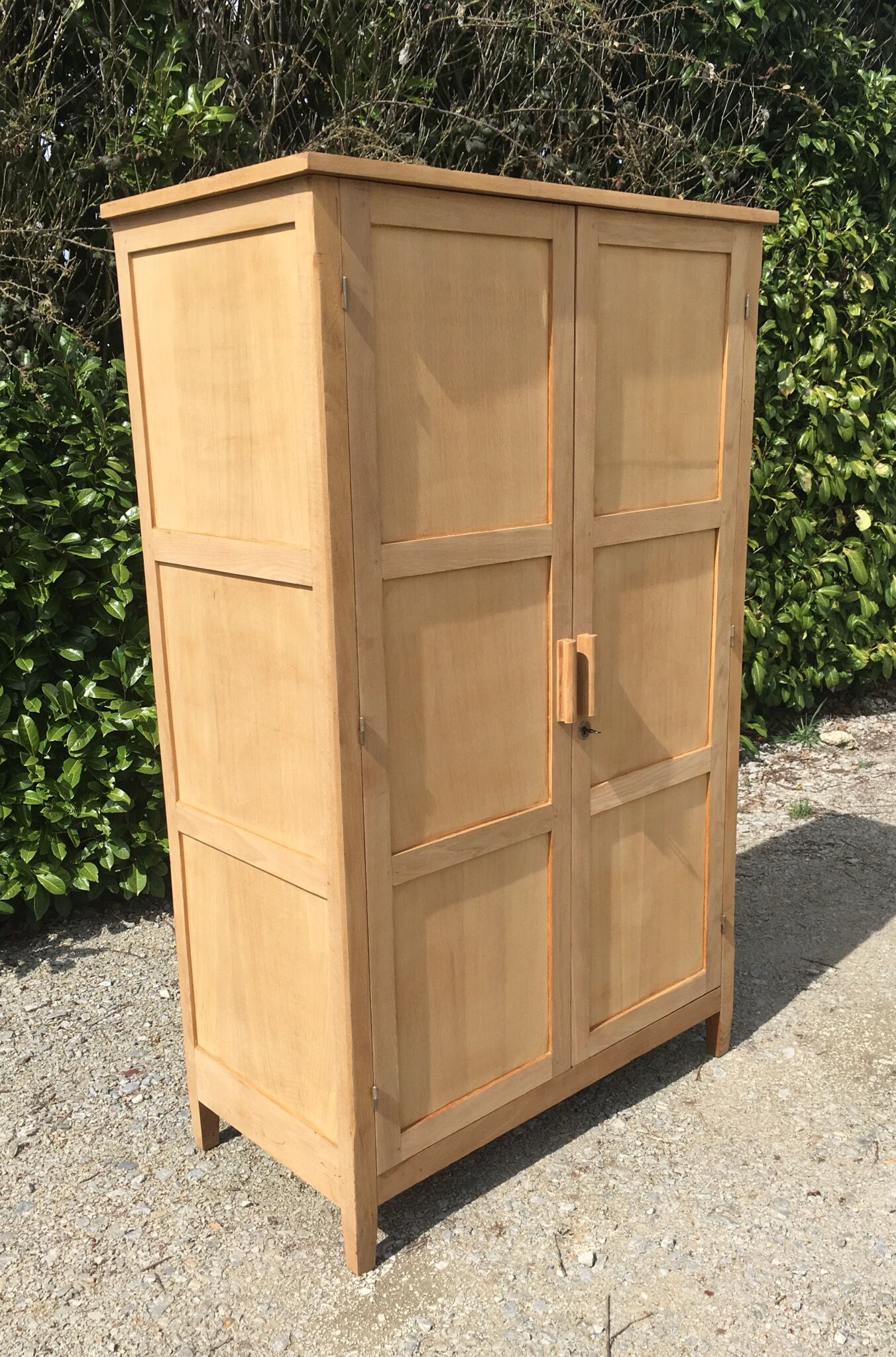 Paris wardrobe raw wood