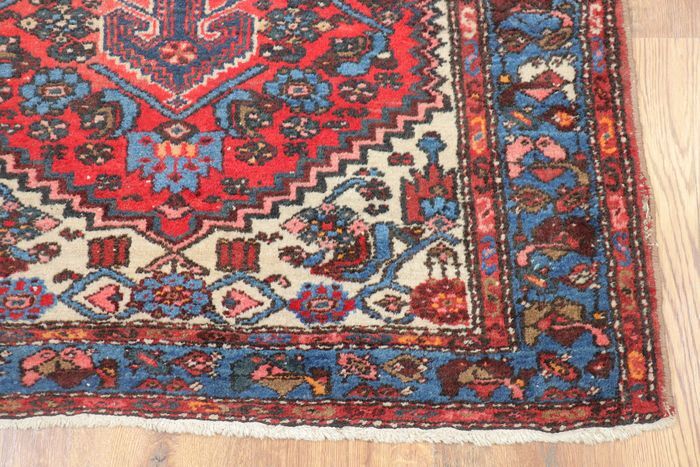 Hand-knotted tabriz carpet iran 105x175cm