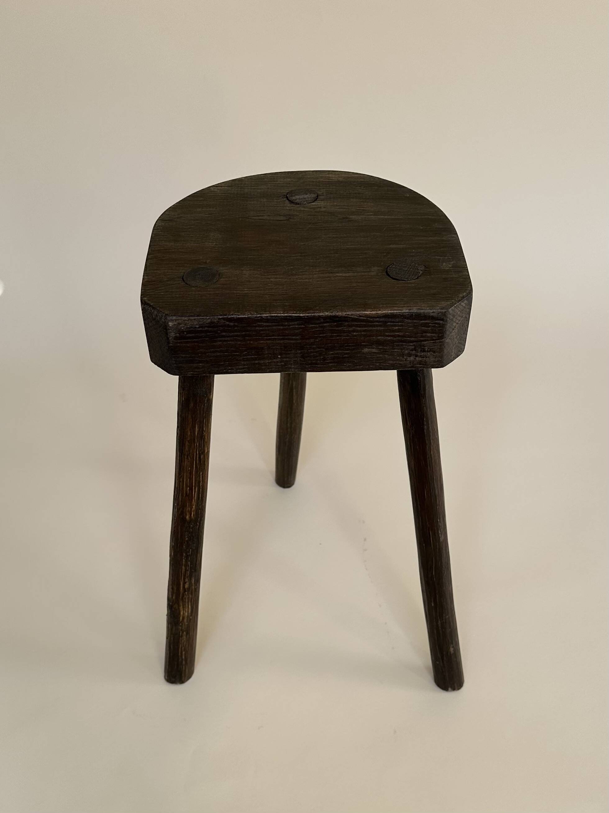 Tripod stool, late 19th century