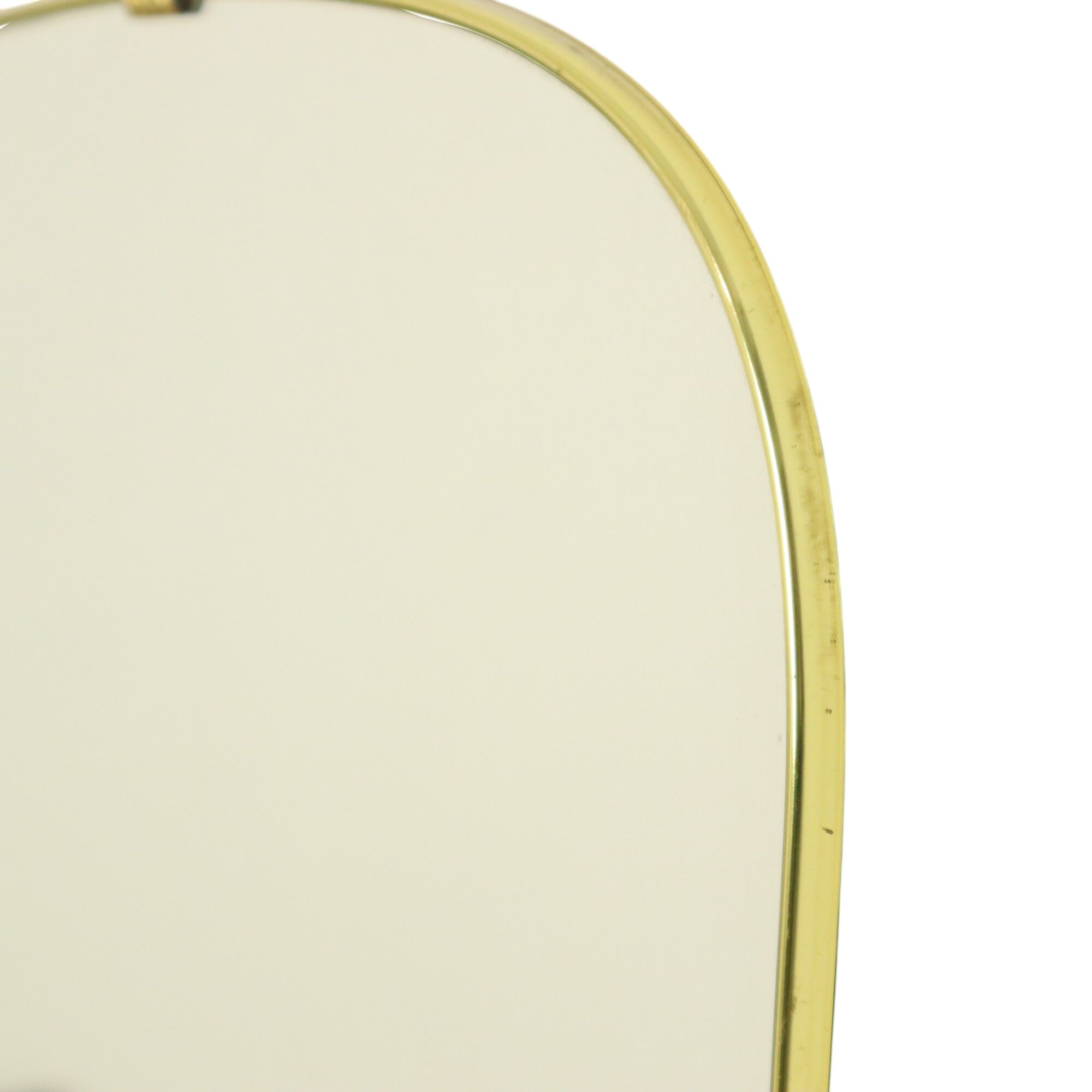 Vintage Rockabilly Freeform Mirror Gold Fifties Design 61cm