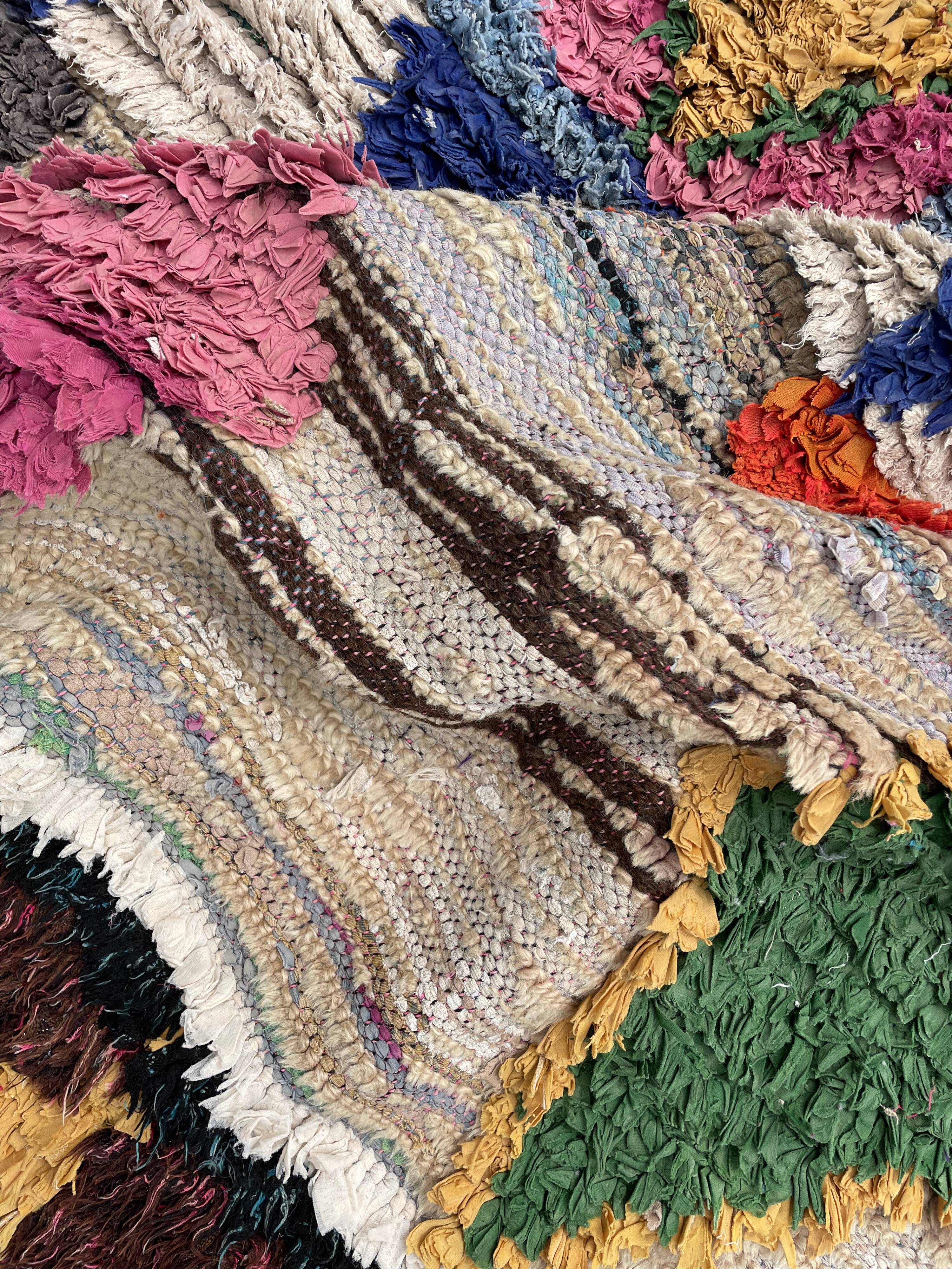 Moroccan rug vintage traditional berbere