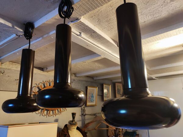 Suspension Lita, couleur chocolat, 1970