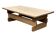 Table basse brutaliste, années 70