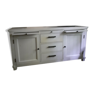 White wood sideboard