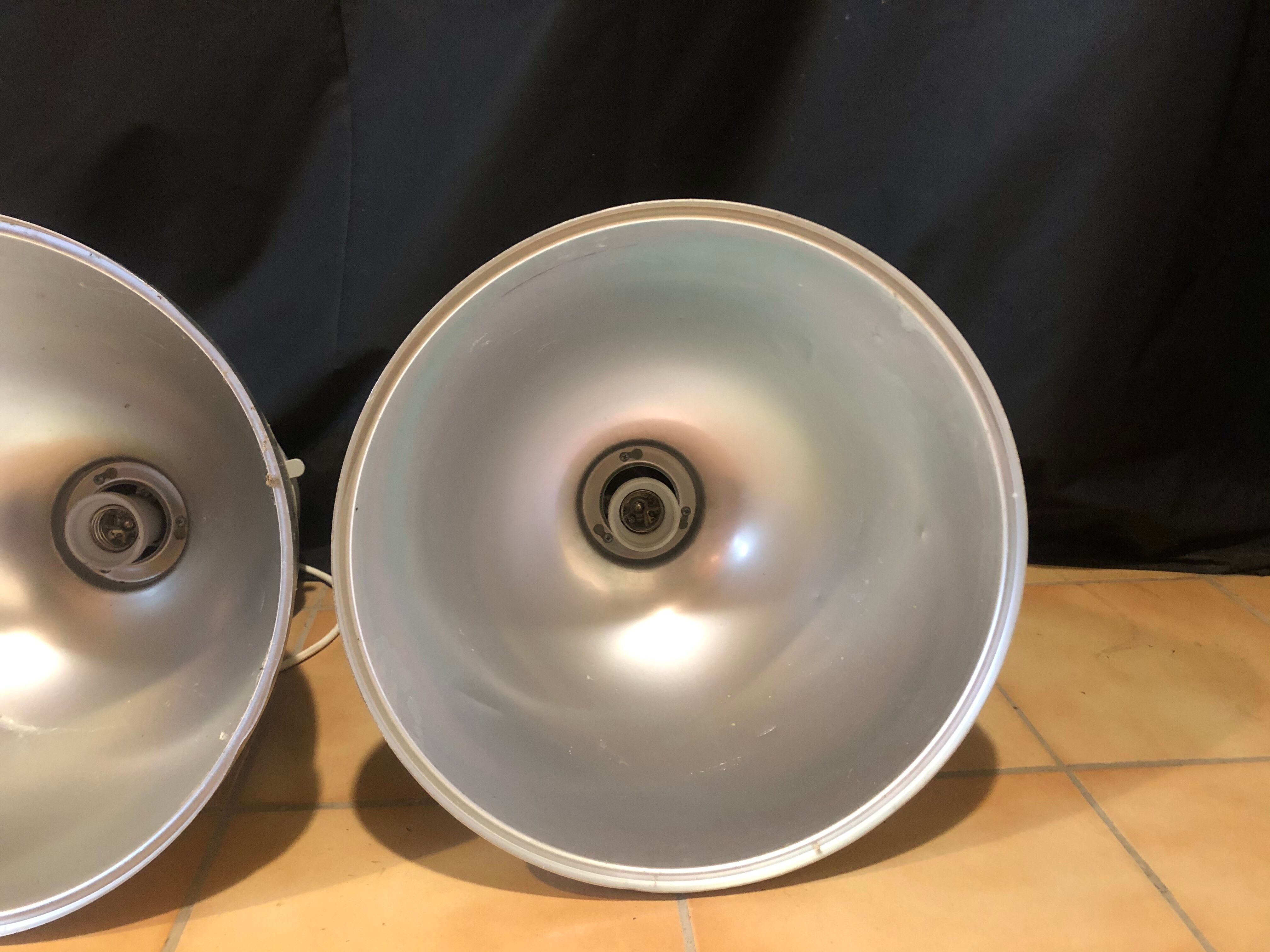 Industrial lamps 70s