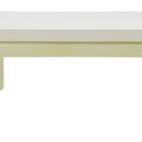 Pair of Cream White Lacquered end/side tables - 1980s