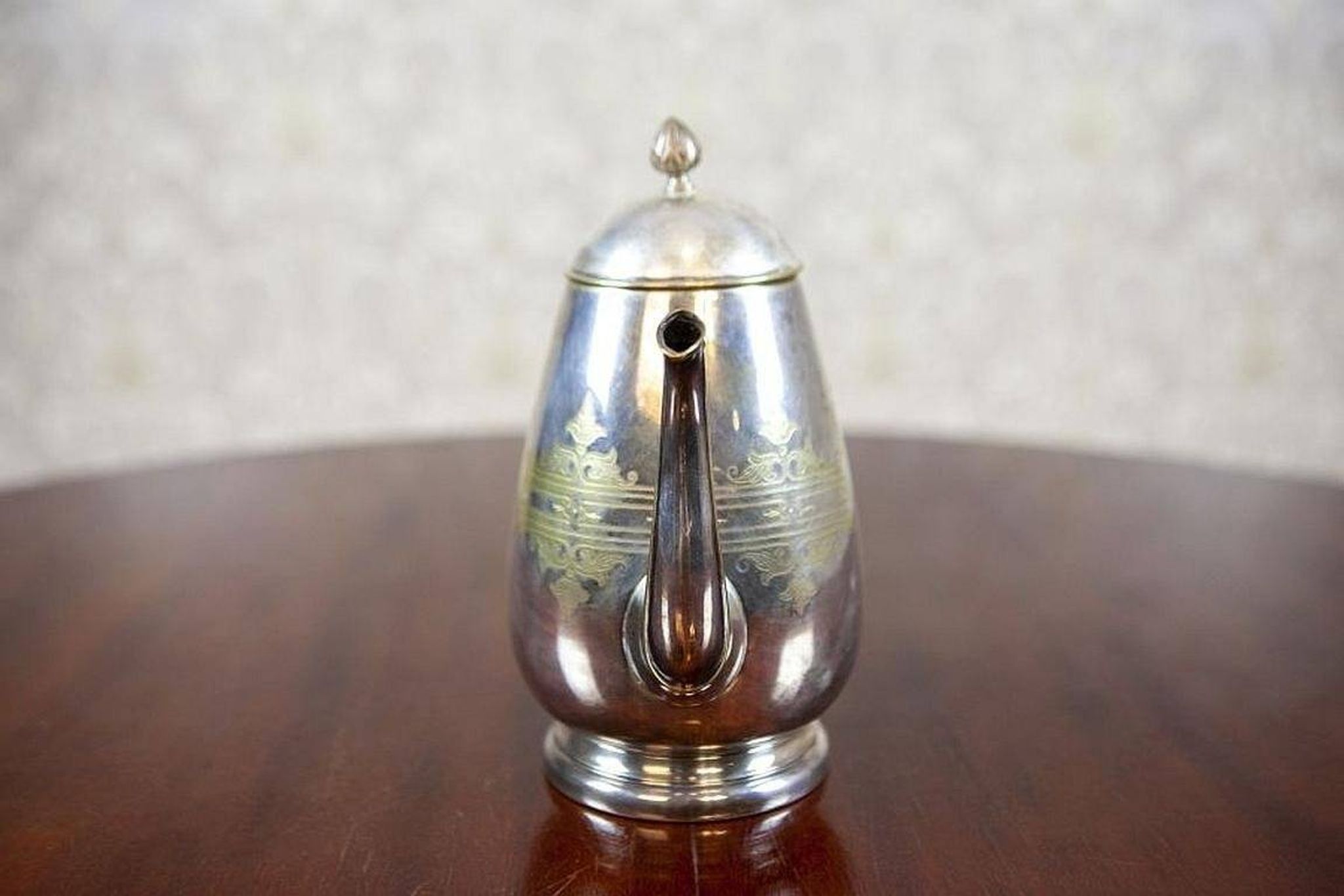 Service à café/thé en argent, années 1930, ensemble de 3 pièces