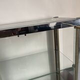 Chrome display cabinet year 1970