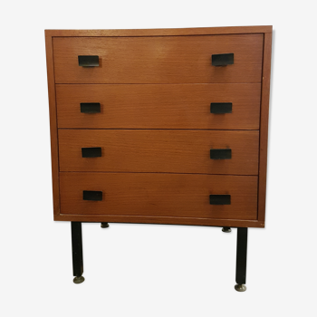 Commode Antoine Philippon et Jacqueline Lecoq 1950's