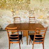 Teak folding dining table by Greaves & Thomas 1967