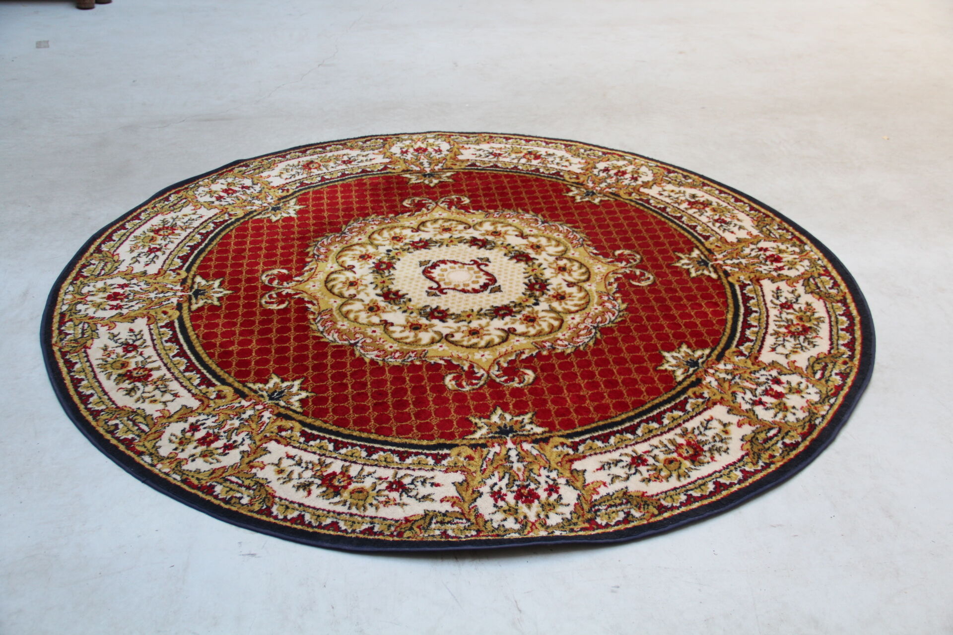 Tapis rond en laine 200cm